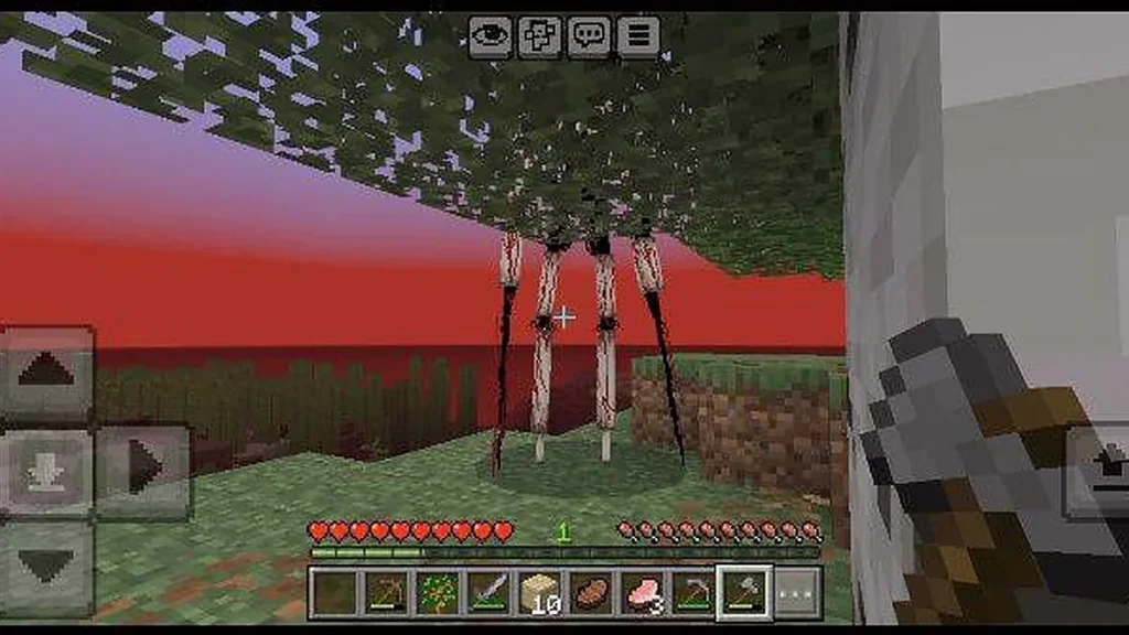 Мод The Locust (Doctor Nowhere) - Scary Horror Mod for Bedrock Edition Minecraft BE
