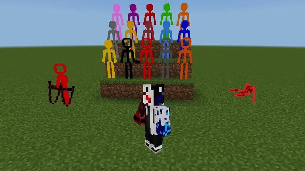 Мод Alan becker AvM AvA Minecraft BE