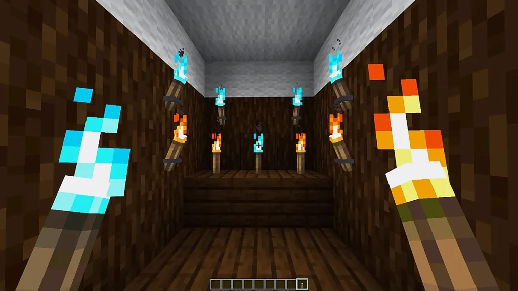 Мод Torches: Reimagined Minecraft BE