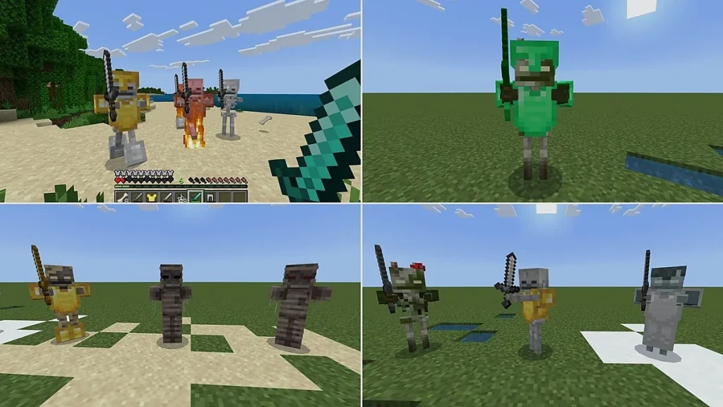 Мод Structures from the Past - New Structures & Mobs! (Achievements On) Minecraft BE