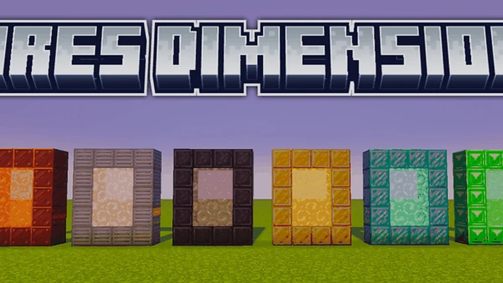 Мод Ores Dimension Minecraft BE