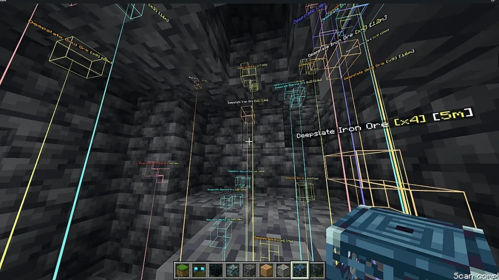 Мод TC Xray Minecraft BE