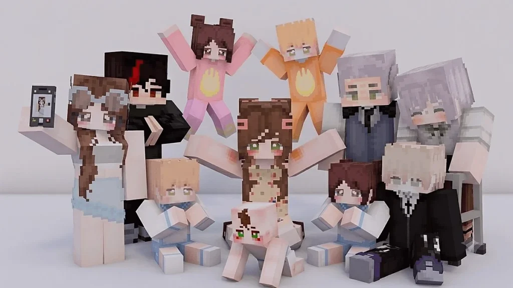 Мод Dear Family V3 Minecraft BE