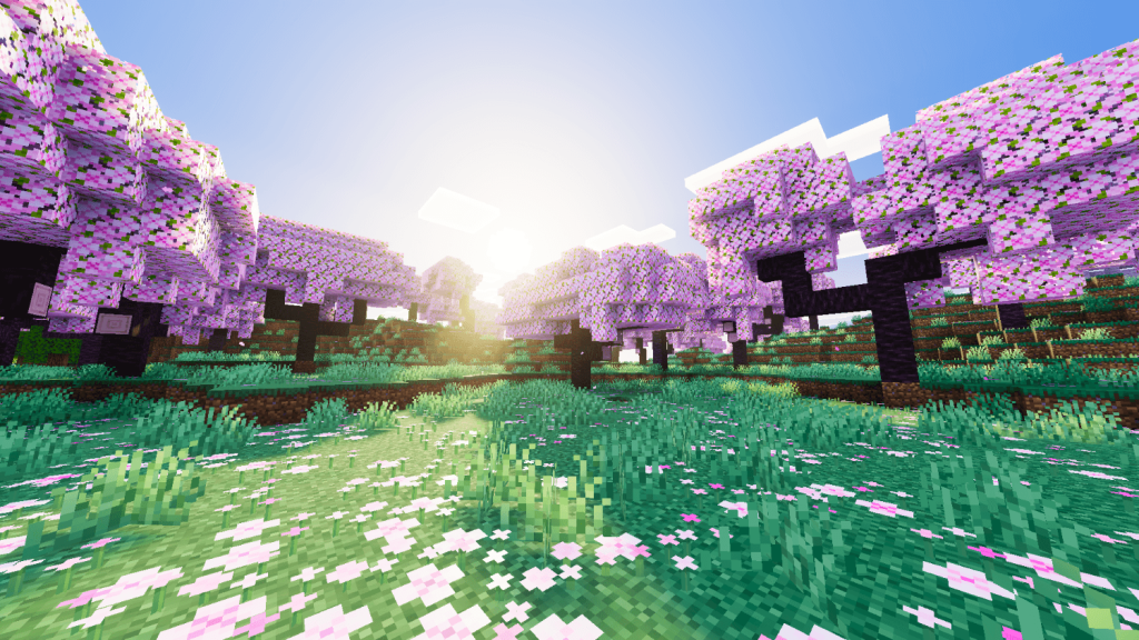 Шейдеры «За гранью картинки» Minecraft BE