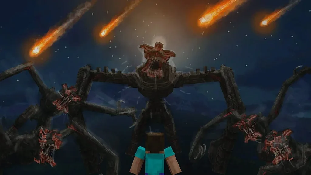 Мод A Quiet Place Add-On Minecraft BE