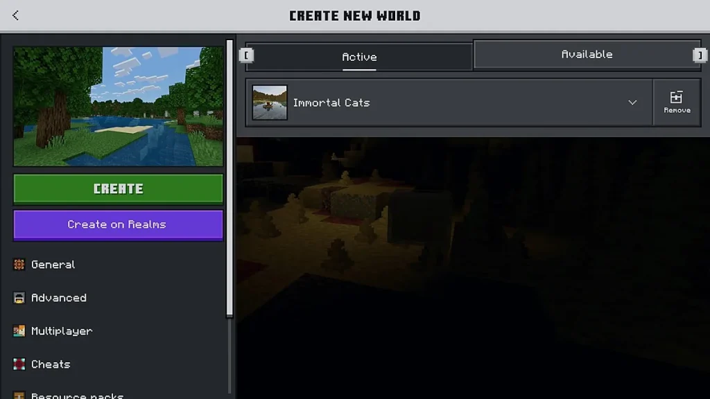 Мод Immortal Cats Minecraft BE
